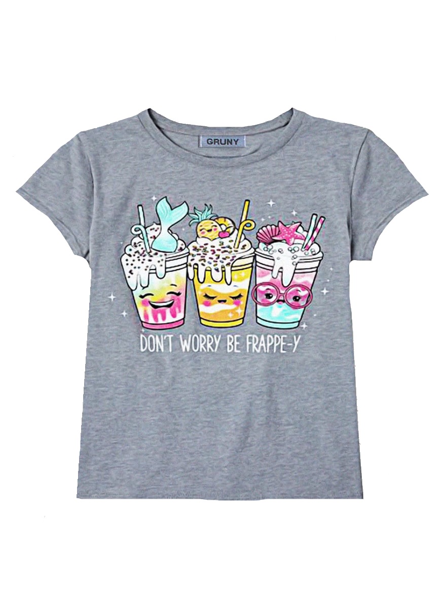 REMERA ART.2085 T.2 NENA ESTAMPA DONT WORRY BY HAPPY
Talles: 2