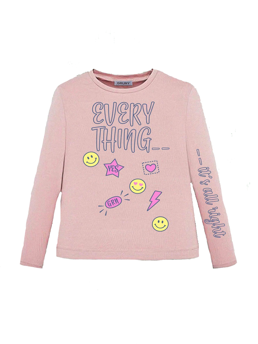 REMERA ART.2453 T.14 NENA CON ESTAMPA EVERY THING
Talles: 14