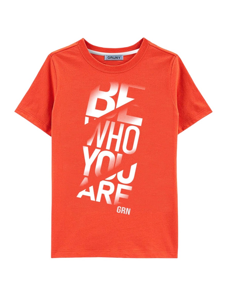 REMERA ART.4067 T.6/8/10/12/14/16  VARON ESTAMPA HOW ARE YOU
Talles: 6 A 16