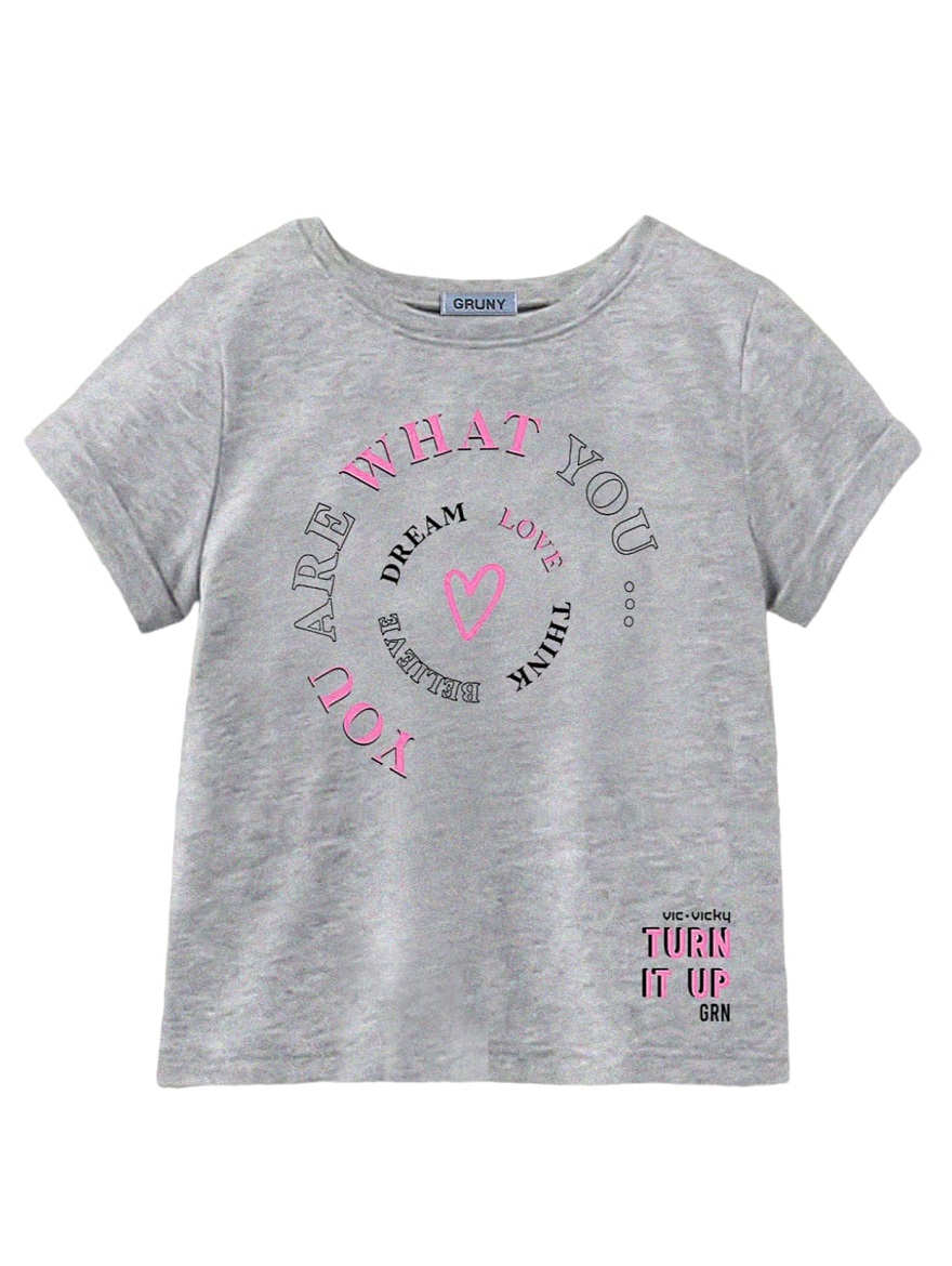 REMERA ART.4112 T.4/6/8/10  NENAS ESTAMPA YOUR ARE YOU
Talles: 4 A 10